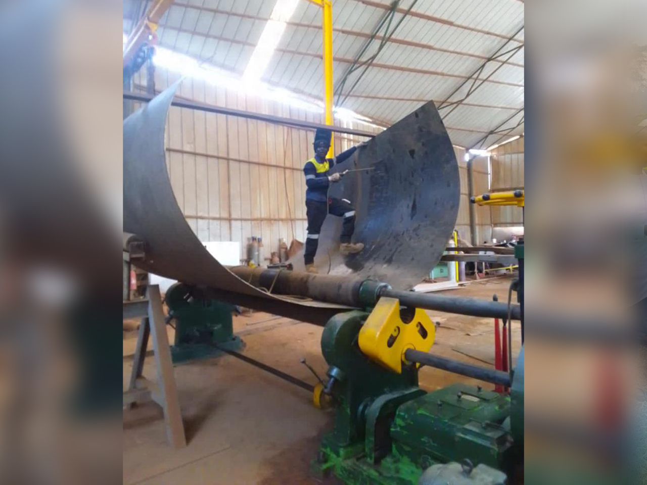 Cil tanks cones fabrication process